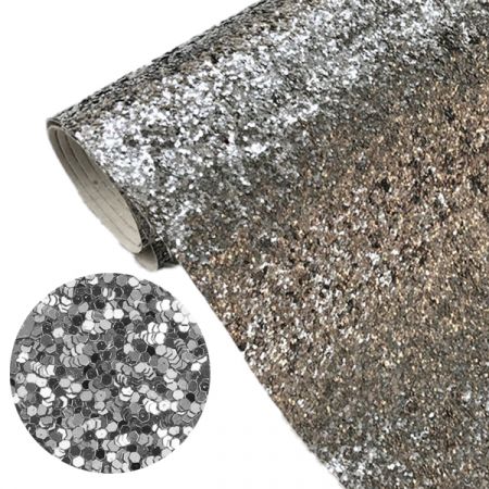 ראנר נצנצים כסף