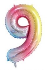 בלון מיילר 34 צבעי קשת - מספר 9