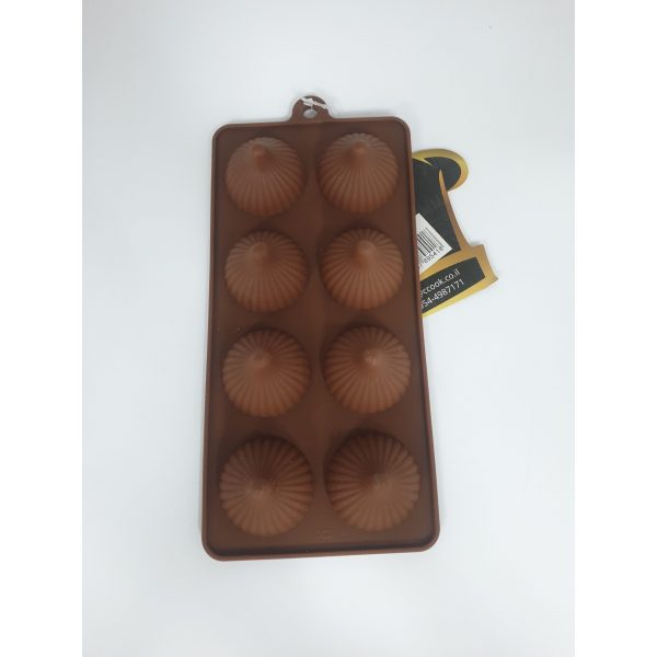 תבנית סיליקון לשוקולד - פרלין פרמידה