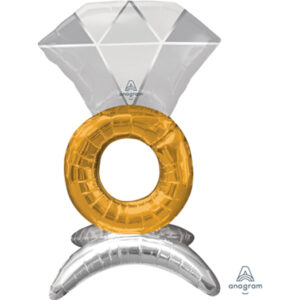 בלון רצפה 21 - טבעת יהלום