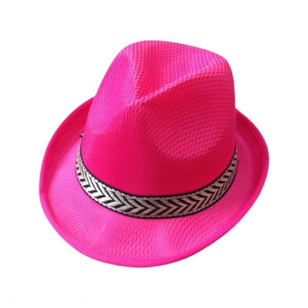 כובע ג'נטלמן - ורוד פוקסיה