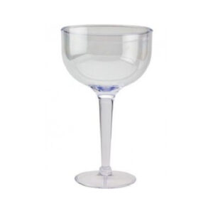 גביע שקוף גדול פלסטיק 23 ס"מ