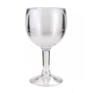 גביע שקוף גדול פלסטיק 26 ס"מ
