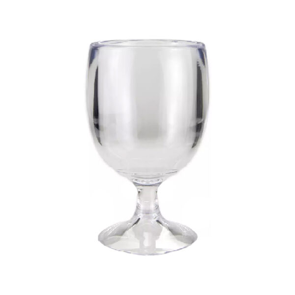 גביע שקוף קטן פלסטיק 20 ס"מ