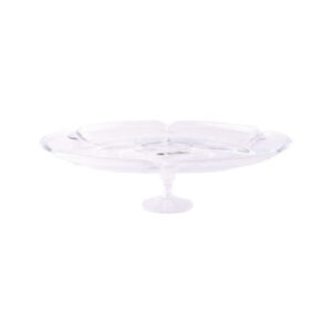 צלחת פלסטיק + רגל 30 ס"מ