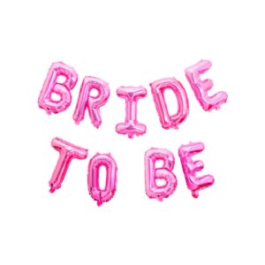 סט בלונים לניפוח עצמי - BRIDE TO BE
