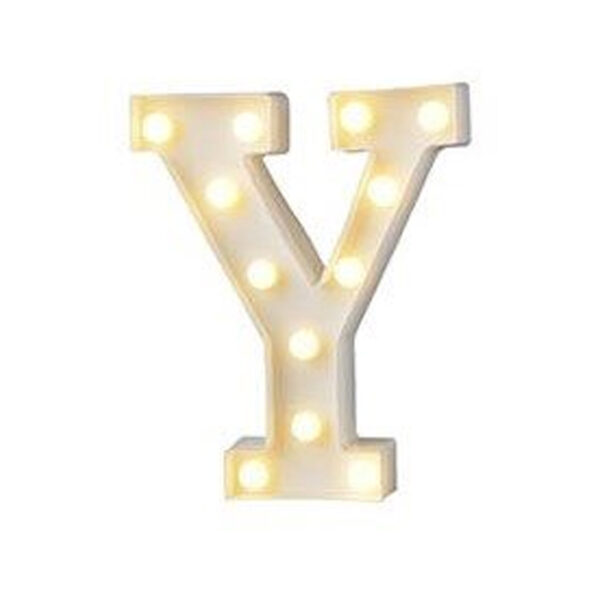 מנורת לד אות - Y