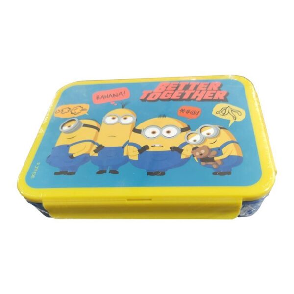 קופסת אוכל מחולקת - מיניונים