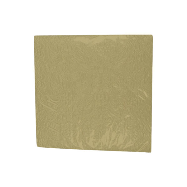 מפיות נייר מוטבעות - זהב