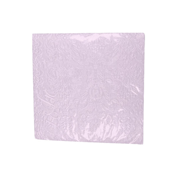 מפיות נייר מוטבעות - ורוד