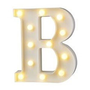 מנורת לד אות - B