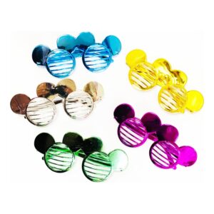 12 משקפי מיקי מטאליים