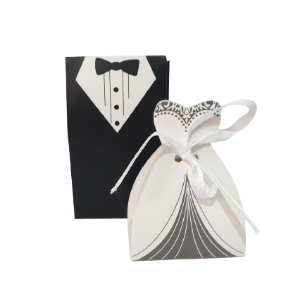 קופסאות מקרטון - חתן כלה