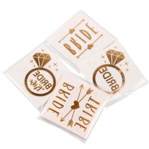 קעקועים למסיבת רווקות - TEAM BRIDE