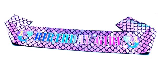 באנר יום הולדת - בת הים