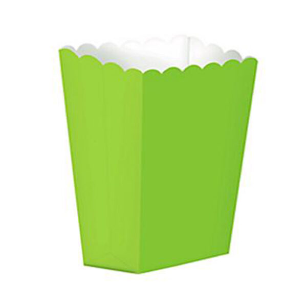 קופסאות פופקורן וחטיפים - ירוק