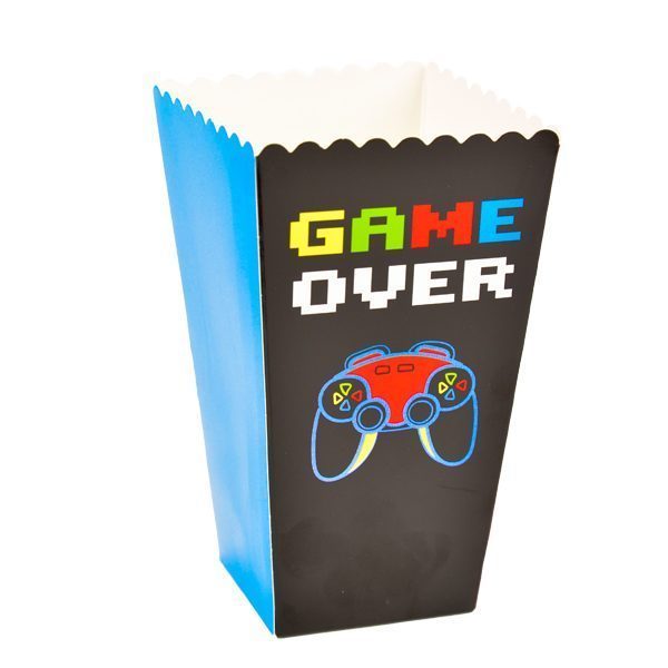 קופסאות פופקורן וחטיפים - גיימרים