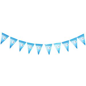 שרשרת דגלים כחולה לבן - שן ראשונה