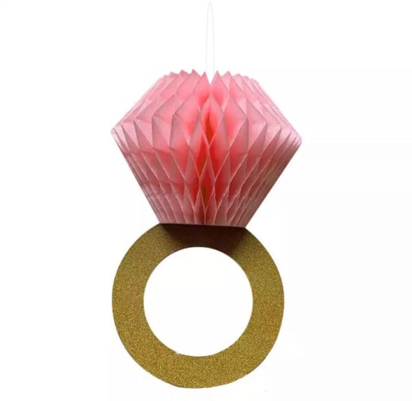 דקורציה קישוט - טבעת יהלום