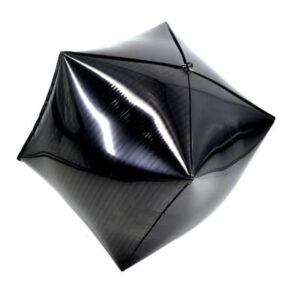 בלון מרובע שחור 22 - תלת מימד דקורטיבי