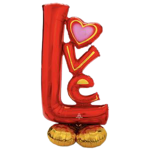 בלון רצפה 58 - LOVE