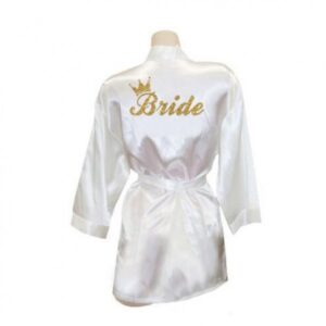 חלוק לבן לכלה - BRIDE