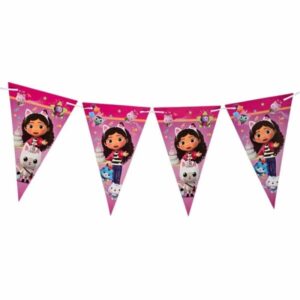 שרשרת דגלים - בית הבובות של גבי