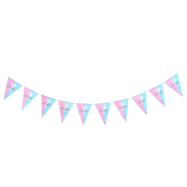 שרשרת דגלים - גילוי מין העובר