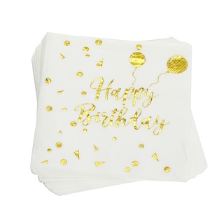 מפיות נייר - זהב