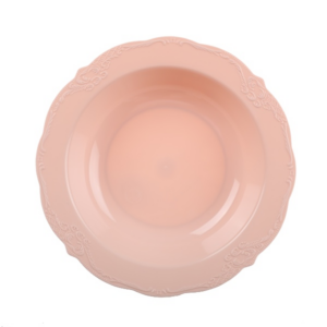 לפתניות פלסטיק וינטג' - ורוד