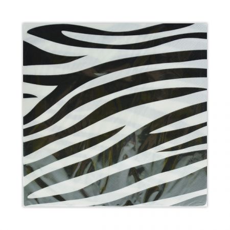 מפיות נייר - זברה