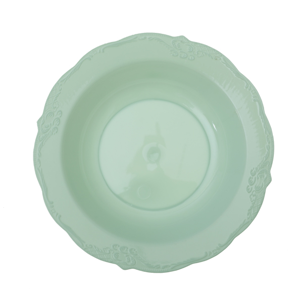 לפתניות פלסטיק וינטג' - ירוק מנטה