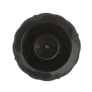 לפתניות פלסטיק וינטג' - שחור