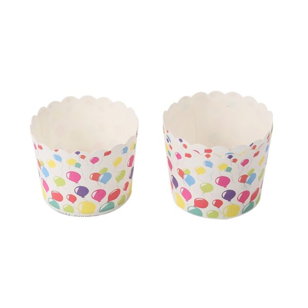 מיני קאפקייקס - בלונים צבעוניים