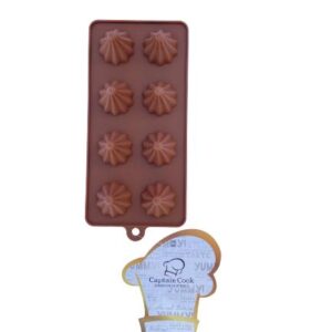 תבנית סיליקון לשוקולד - פרלין עם שפיץ