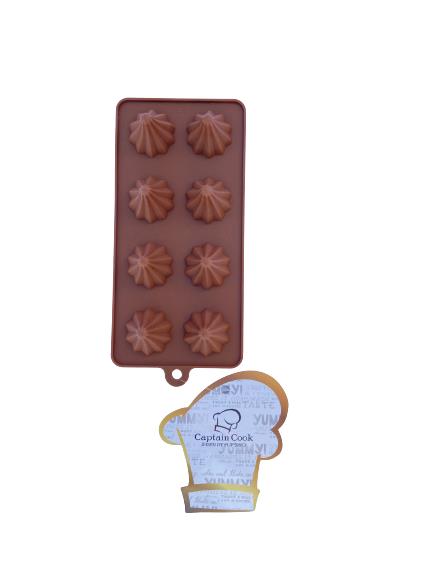 תבנית סיליקון לשוקולד - פרלין עם שפיץ