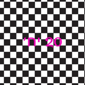 נייר עיתון דוחה שומן - משבצות שחור לבן