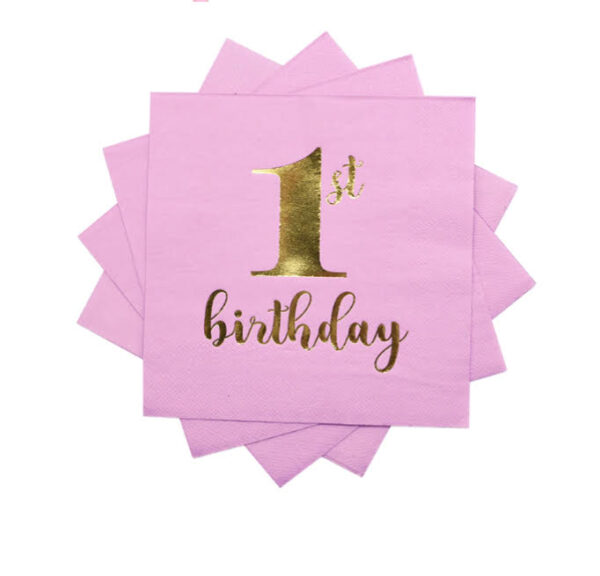 מפיות נייר לבת - גיל שנה