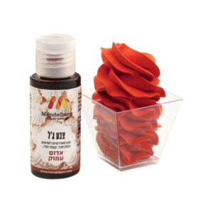 צבע ג'ל - אדום עמוק