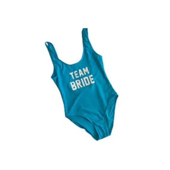 בגד ים תכלת - TEAM BRIDE