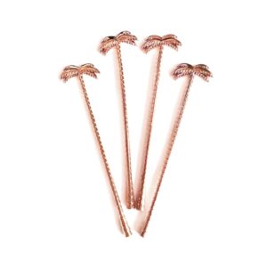 בוחשנים - עץ דקל רוז גולד