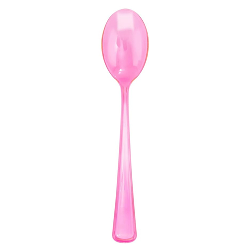 כפיות חד פעמי - ורוד