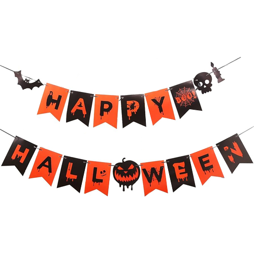 שרשרת דגלונים הלווין - HAPPY HALLOWEEN