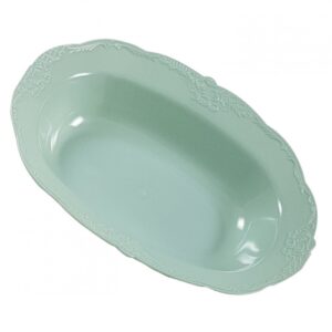 קערות פלסטיק וינטג' - ירוק מנטה