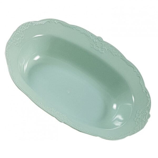 קערות פלסטיק וינטג' - ירוק מנטה