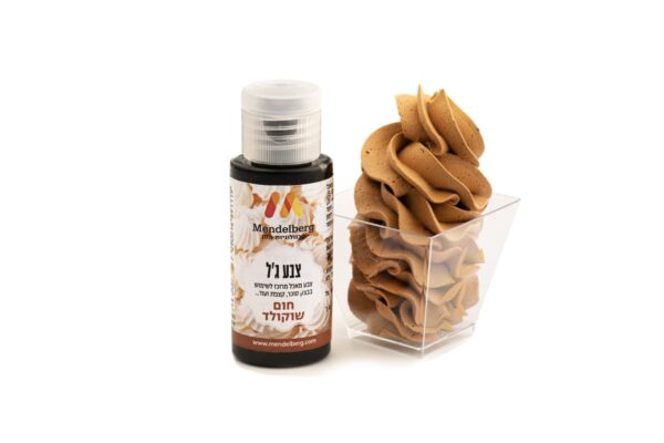 צבע ג'ל - חום שוקולד