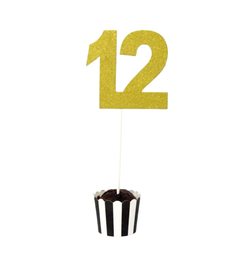 טופר לעוגה - בת מצווה 12