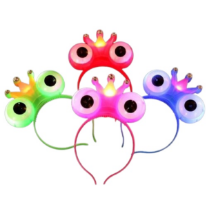 קשת צפרדע עם כתר אורות