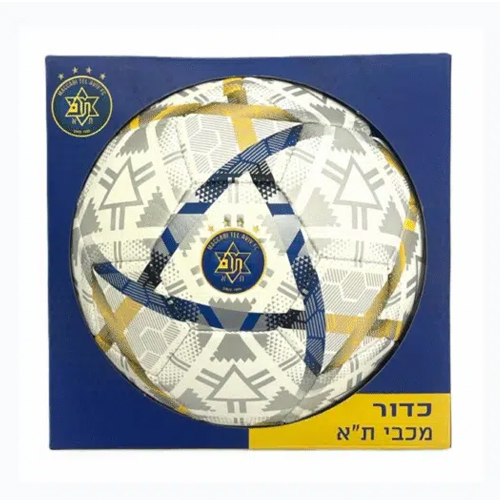 כדור כדורגל באריזה מהודרת - מכבי תל אביב