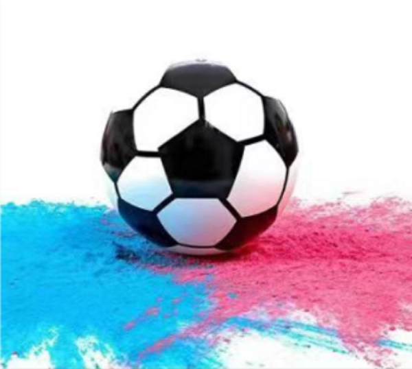 כדור כדורגל מפלסטיק - גילוי מין העובר